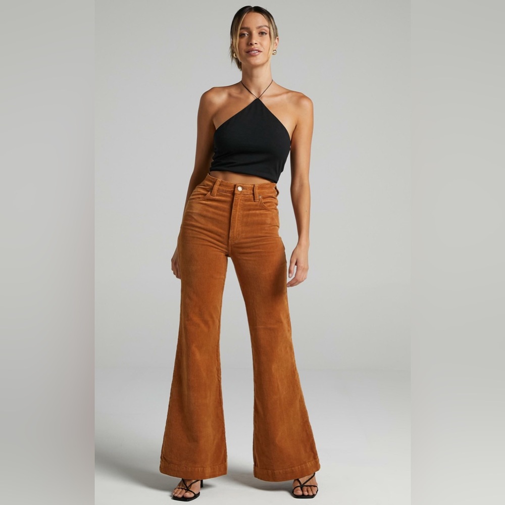 rolla’s east coast flare burnt orange